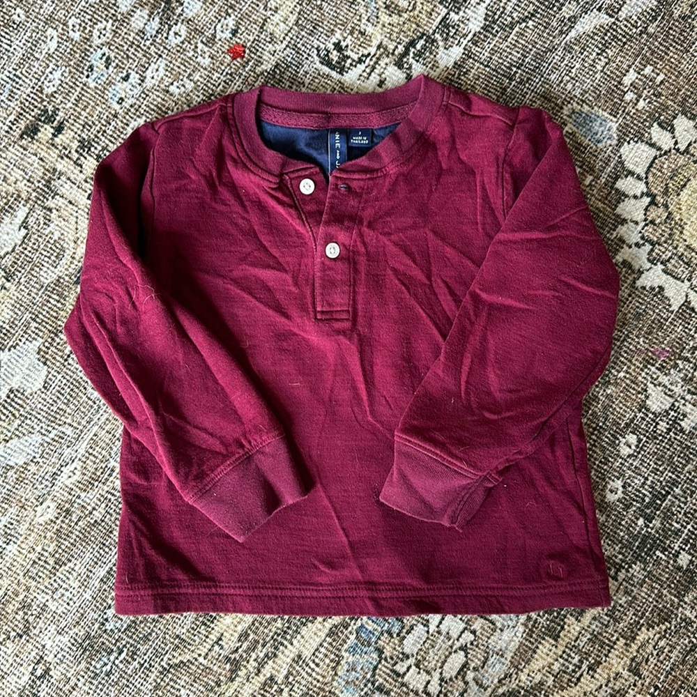 Janie and Jack long sleeve toddler boy 3T